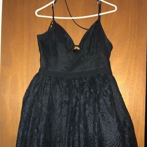 Bebe Floral Lace Dress